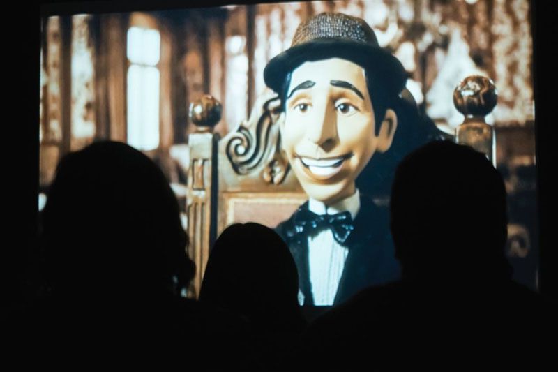Se proyectó el corto animado sobre Carlos Gardel 
