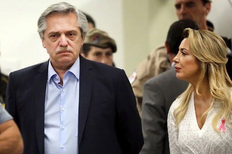 Denunciaron a Alberto Fernández y Fabiola Yáñez
