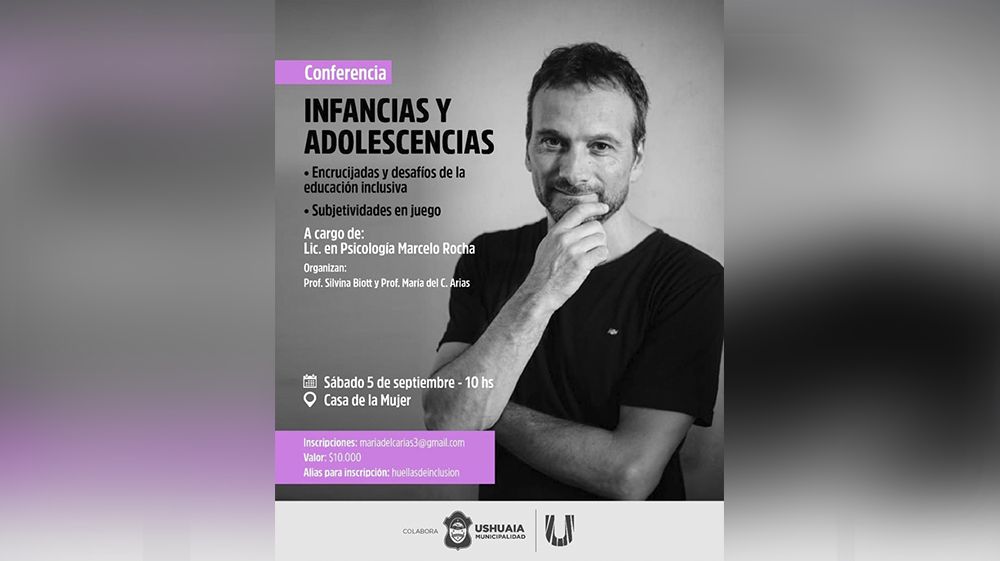 Marcelo Rocha disertará sobre los desafíos de la educación inclusiva
