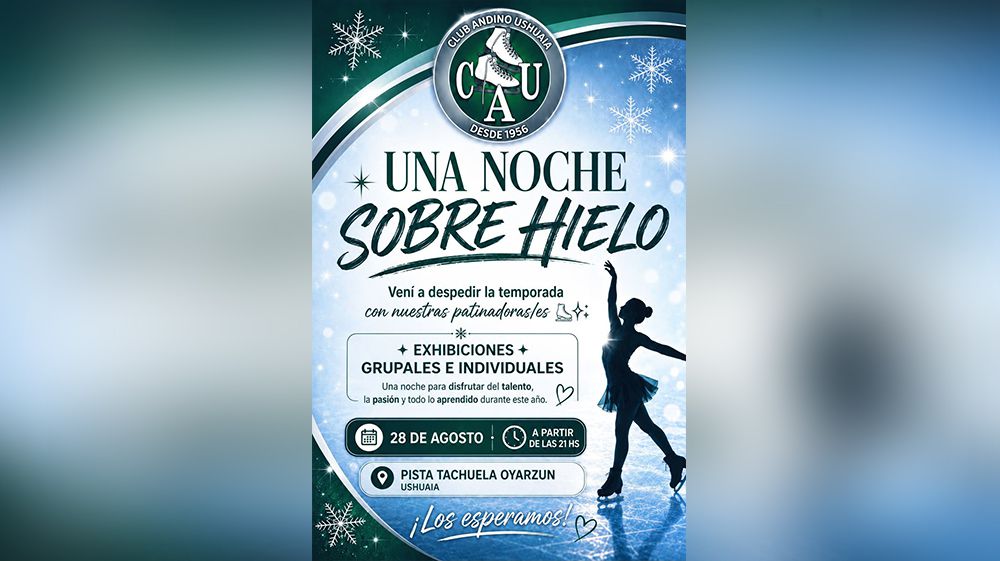 “Una noche sobre hielo” llevará música argentina a la pista 