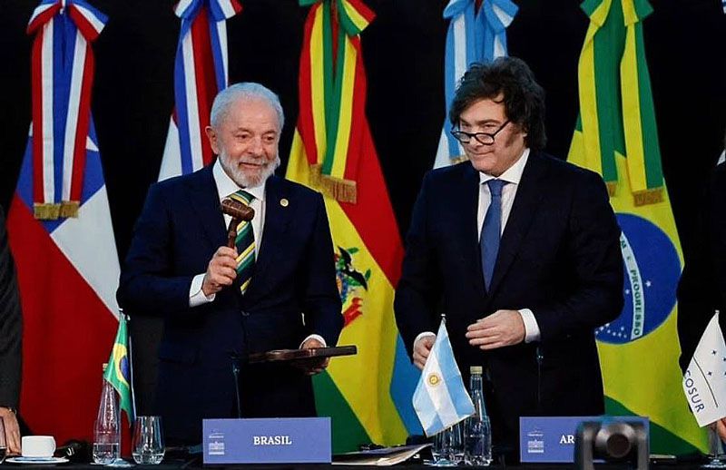 Legisladores opositores buscan solucionar la crisis entre Milei y Lula