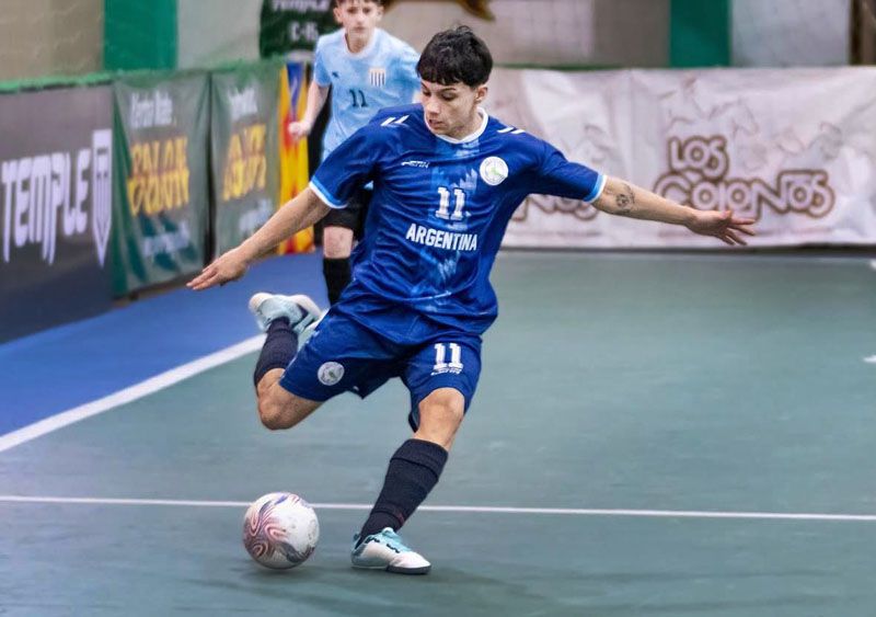 Los pibes de Ushuaia, quintos en el Mundial C15