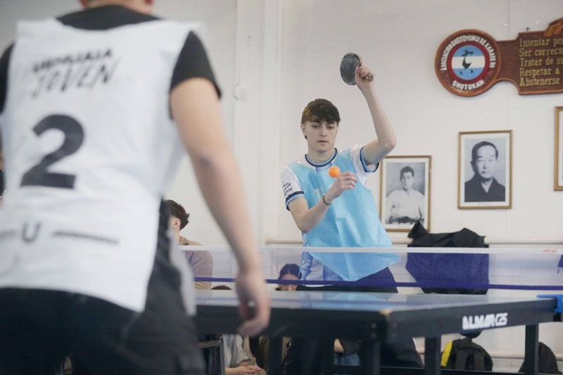 Definieron el podio de tenis de mesa 