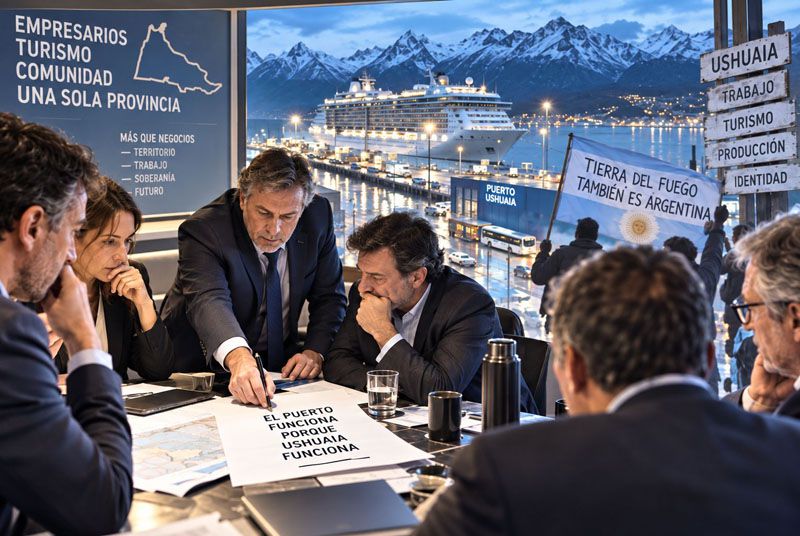 La noche en que Ushuaia cerró el puerto