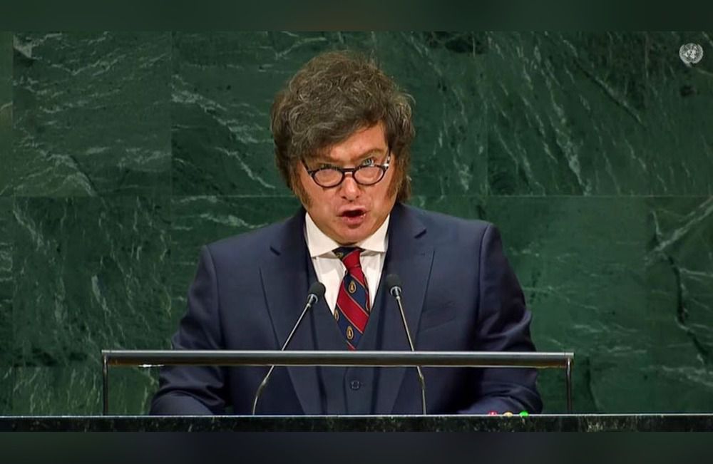 Milei dijo en la ONU que es “una casta de parásitos” 
