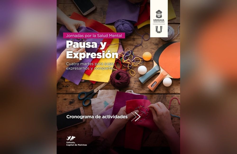 Lanzan “Pausa & Expresión” por la salud mental