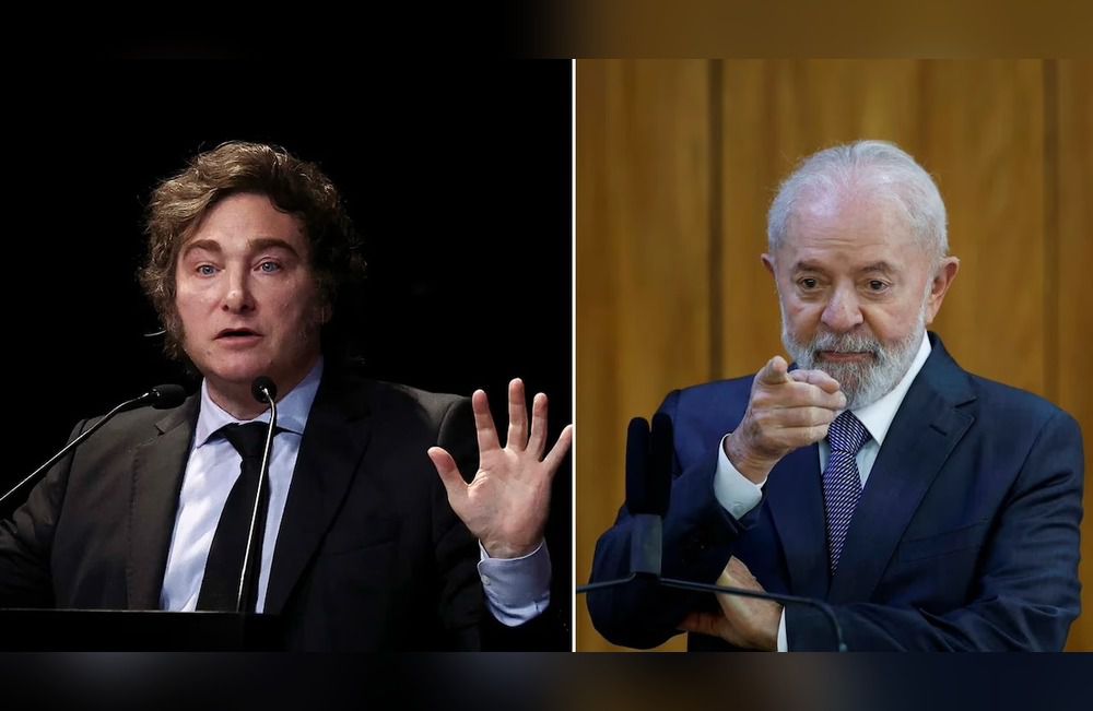 Milei volvió a llamar “zurdo comunista” a Lula