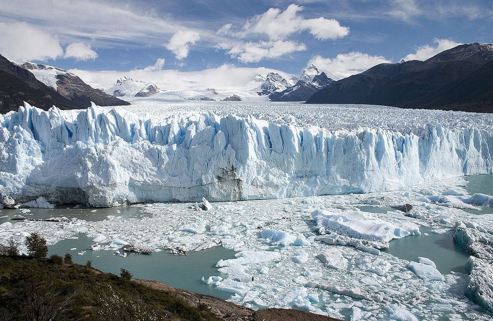 Constatan un importante retroceso de los glaciares patagónicos