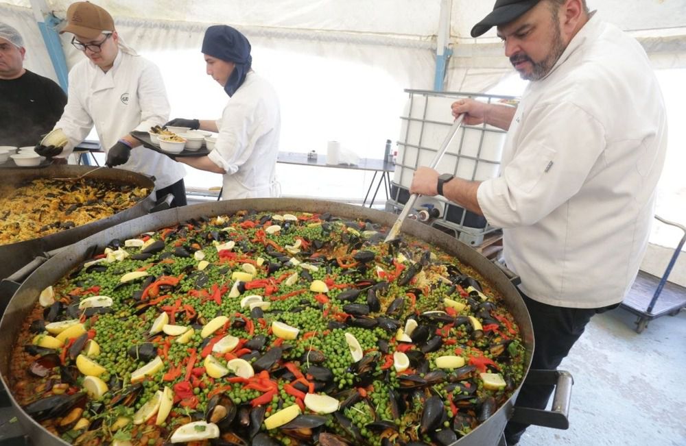 La paella batió récord con 16 mil porciones