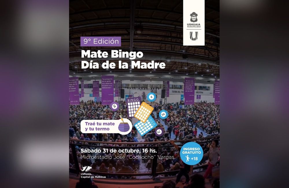 Llega la novena edición del Mate Bingo para mujeres