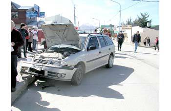 Choque en cadena en Gobernador Paz y Juan Manuel de Rosas