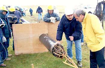 Comenzó la obra del gasoducto San Sebastián-Ushuaia