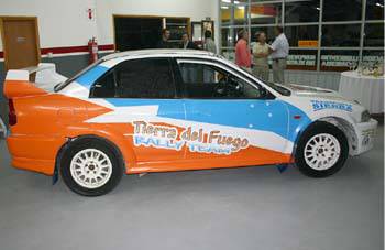 Presentaron el Mitsubishi del Tierra del Fuego Rally Team