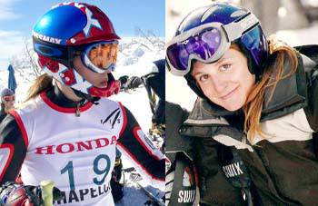 Dos fueguinas en el mundial de esquí alpino