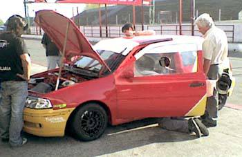 Lucas Yerobi prueba el TN Clase 2