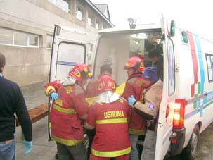 Trabajador cayó de edificio municipal