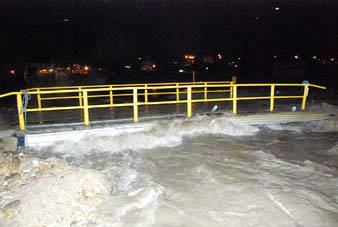 Por la lluvia, Ushuaia se encuentra en alerta amarilla