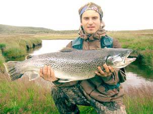 ¡Un aplauso para el pescador!