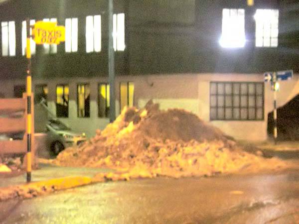 Siguen las esculturas de nieve