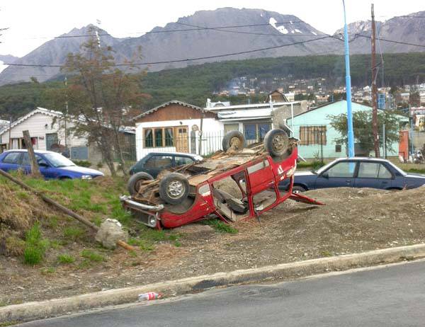 Ushuaia, el mundo del revés