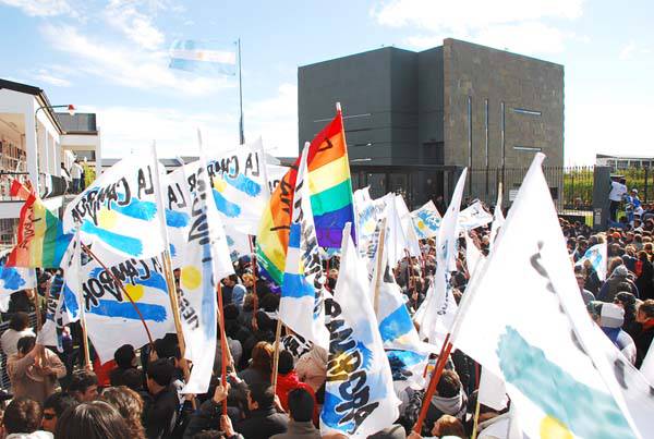 La Cámpora dijo presente en Río Gallegos