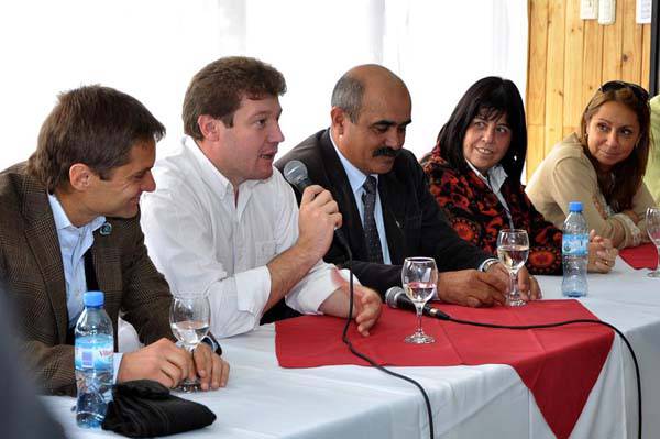 Sciurano y Melella ratificaron un convenio de colaboración institucional