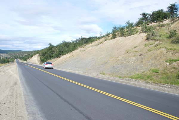 Importantes mejoras de la Ruta Nacional 3 entre Ushuaia y Tolhuin
