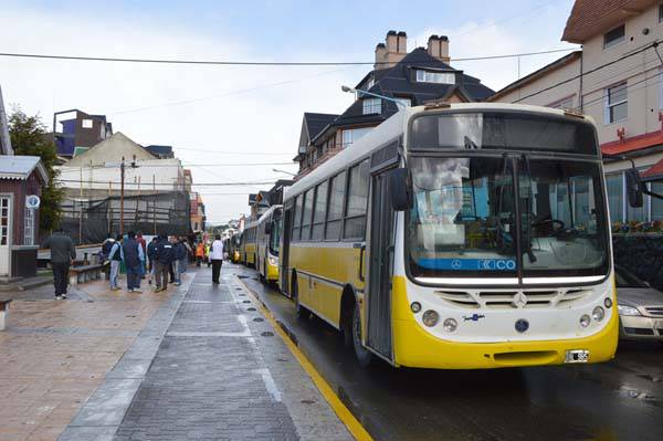 Ushuaia, sin colectivos
