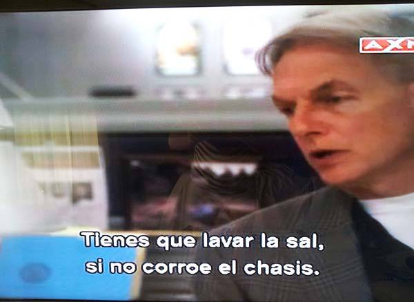 ¡En la capital de los Estados Unidos también tiran sal!