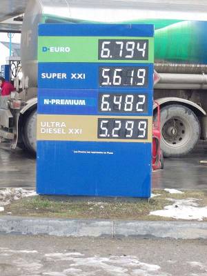 YPF volvió a aumentar la nafta