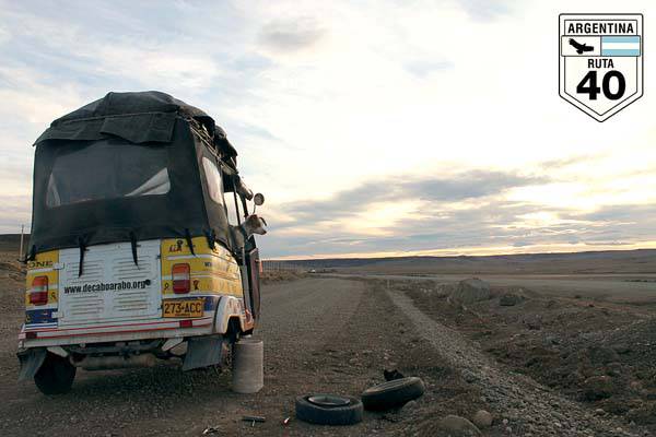 De Colombia a Ushuaia en motocarro