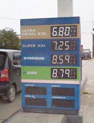 En la provincia el aumento de YPF superó el techo del 6%