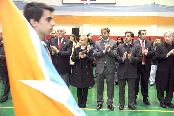 Acto en Río Grande por el aniversario de la Provincia