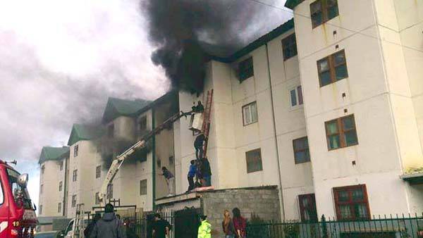 Grave incendio con heridos en Río Grande