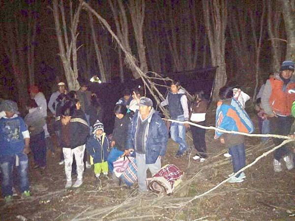 Un nuevo intento organizado de ocupación ilegal de tierras