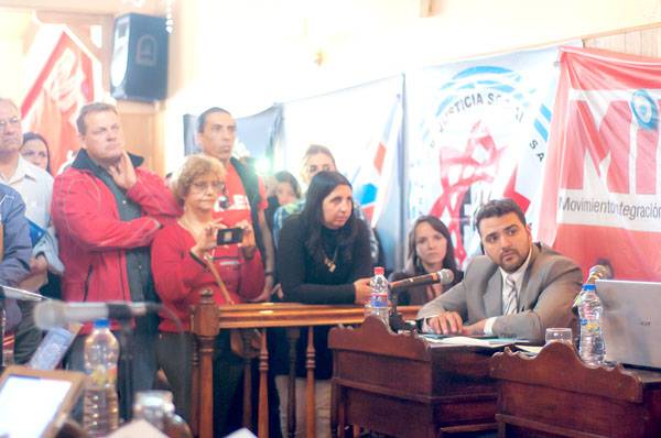 El Concejo Deliberante dió el primer respaldo a la iniciativa de Vuoto