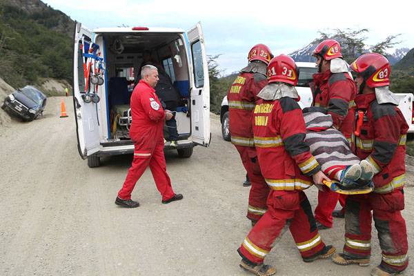 Vuelco en la madrugada 
