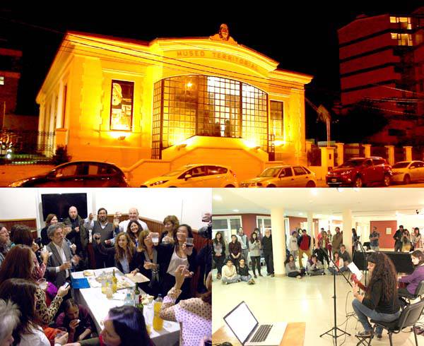 Celebración popular en los museos fueguinos