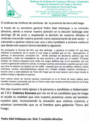 Sindicato de Choferes de Camiones 