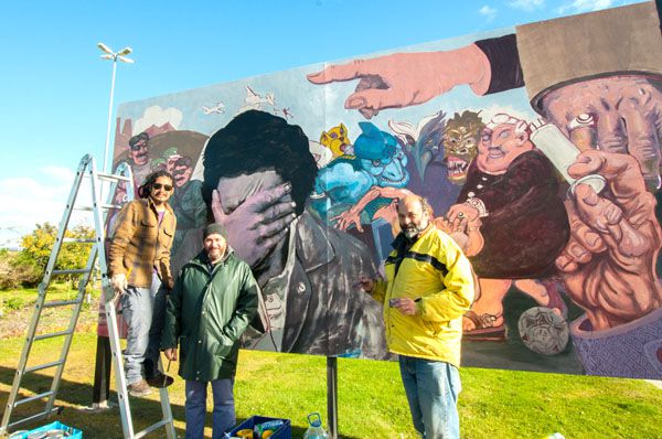 Arte y reconocimiento en la Plaza de la Memoria, Verdad y Justicia