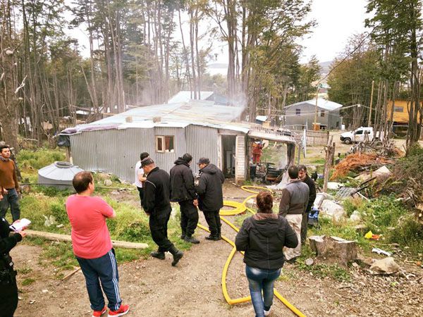 Se incendió una vivienda en el barrio el Mirador