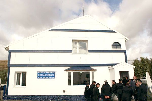 Ampliaron y restauraron el Destacamento policial de San Sebastián