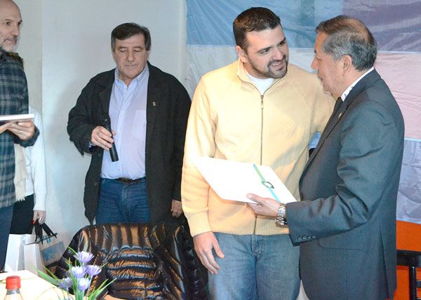 Vuoto y el embajador de Bolivia compartieron actividades en Ushuaia
