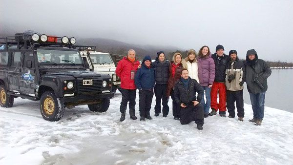 Periodistas de medios nacionales visitaron Tierra del Fuego