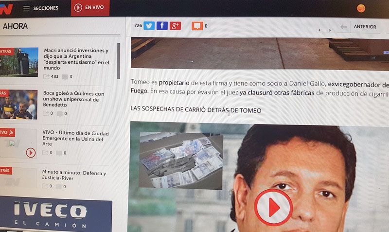  Afirman que el ex vicegobernador Gallo “es socio” del empresario Tomeo, acusado de evasión y lavado