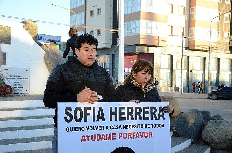 Los padres de Sofía Herrera volvieron a clamar por la aparición de su hija
