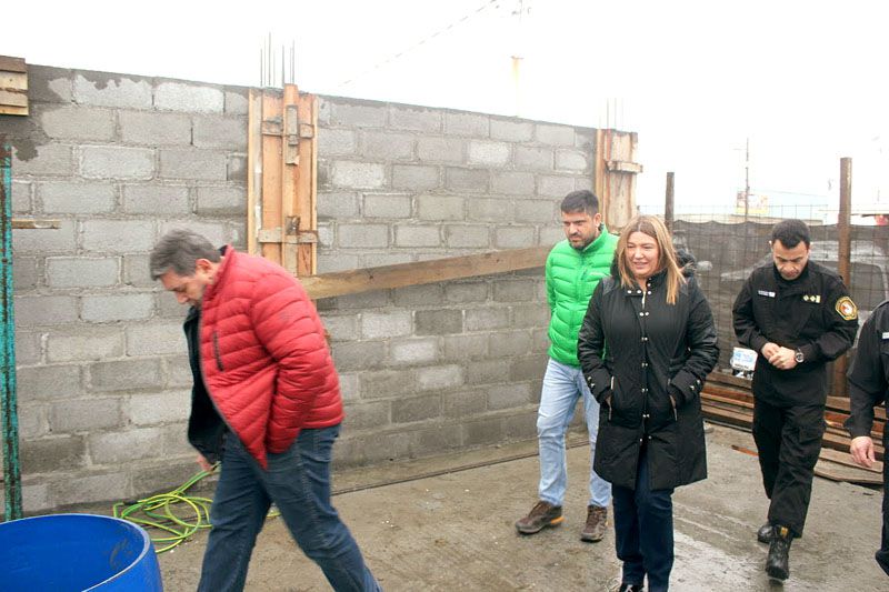 Avanza la construcción de la Comisaría de la Margen Sur