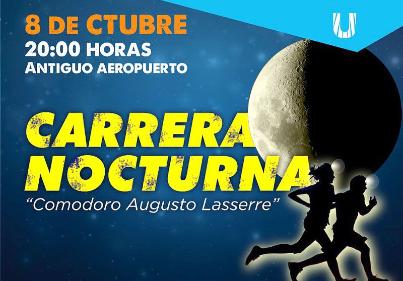 Se realizará este sábado la carrera nocturna ‘Comodoro de Marina Augusto Laserre’