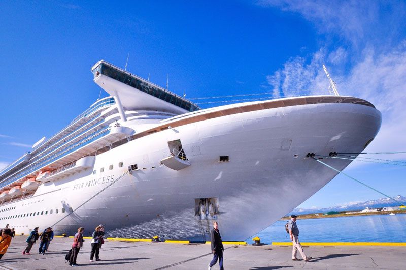 Ushuaia se prepara para el arribo de turistas en cruceros