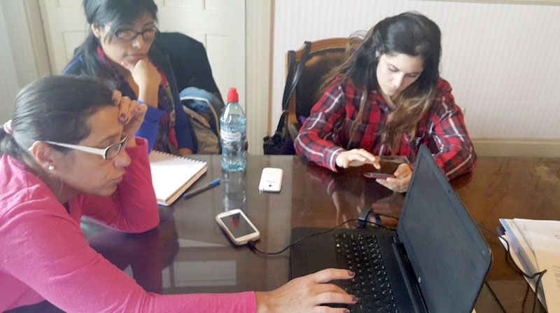 Estudiantes de gestión sociocultural participan de la Noche de los Museos